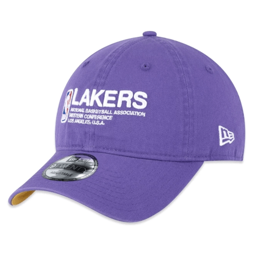 Bone Unissex New Era 9TWENTY NBA LA Lakers Institutional Style ROXO-NBI25BON023- -1-